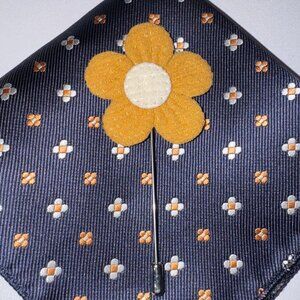 NEW! Pocket Square & Coordinating Lapel Pin